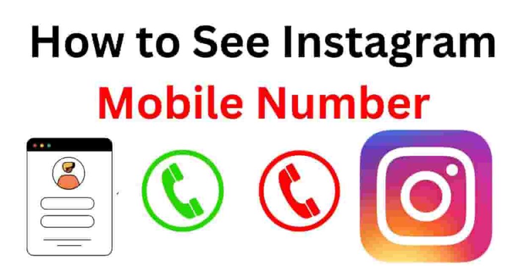 How to See Instagram Mobile Number Pdf Rani